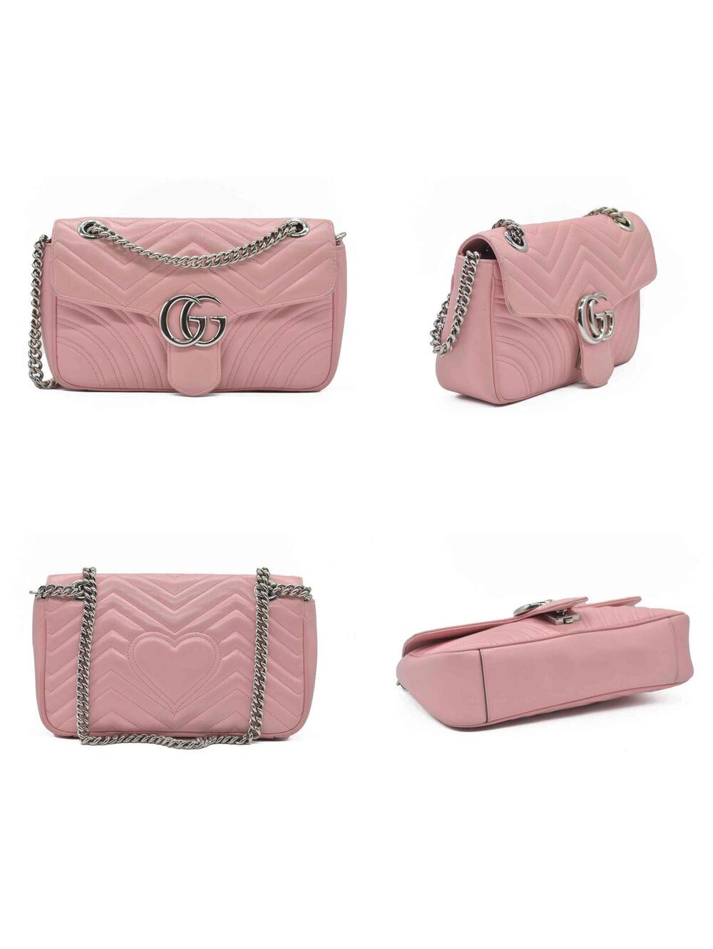 $2600 Gucci Calfskin Matelasse Small GG Marmont - Picture 2 of 15